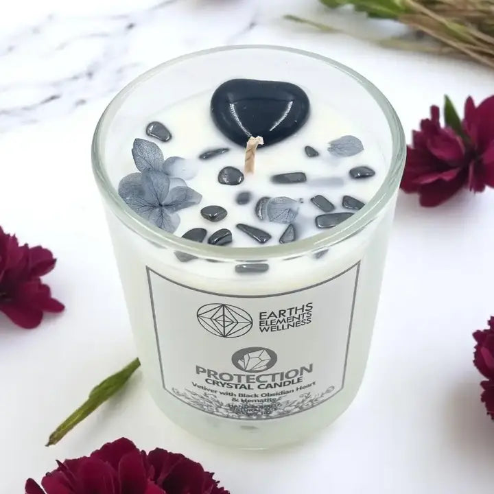 Crystal Candle- Protection