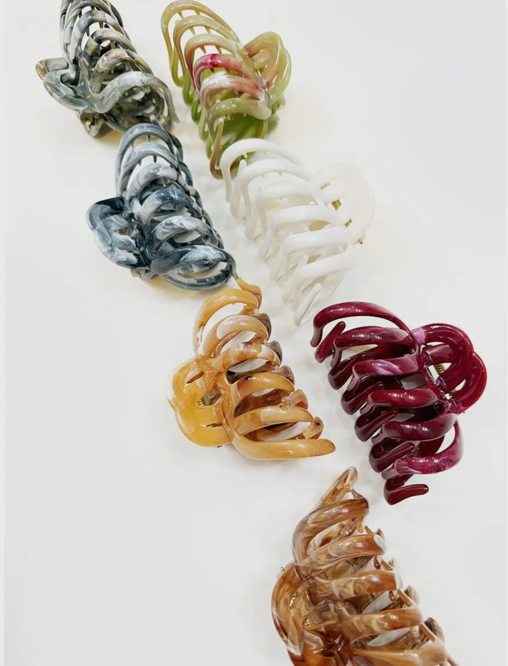 Jumbo Acetate Octopus Hair Claw