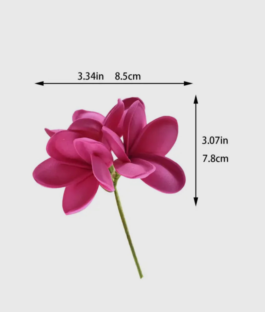 Tiare Flower Hair Stick