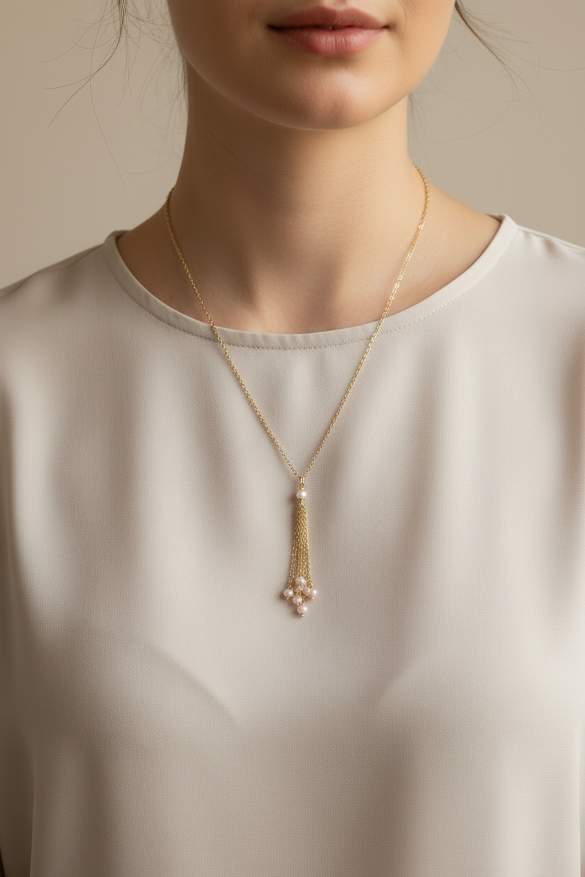 Small Jellyfish Necklace