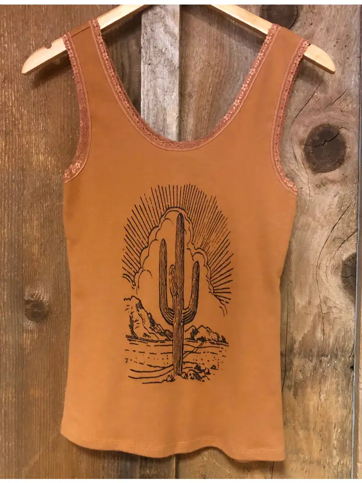 Cactus Lace Tank
