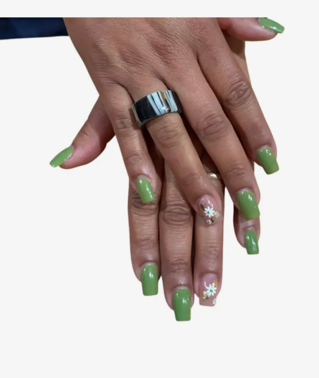 Inlay Shell Ring