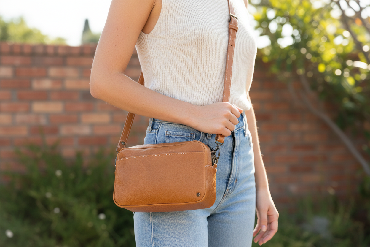 Mia Leather Toaster Bag