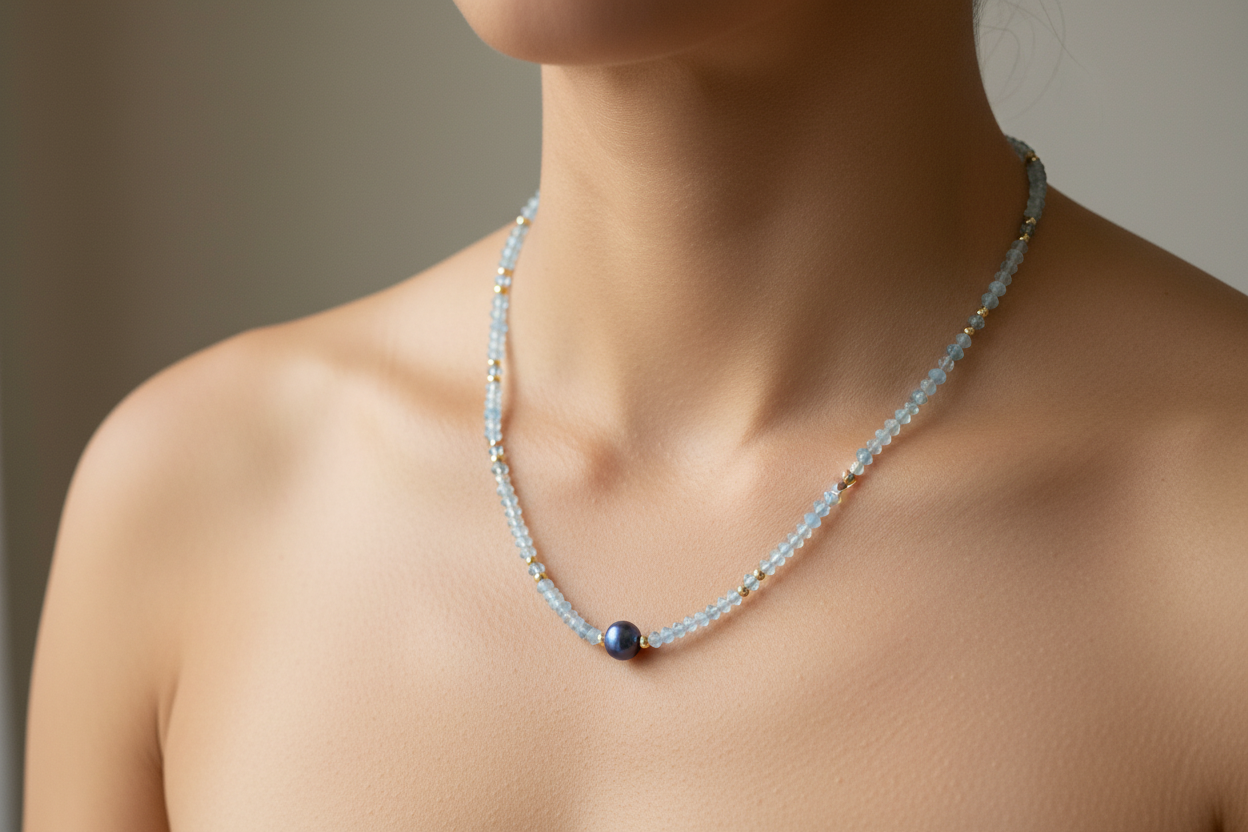 Custom Made Beaded Necklace