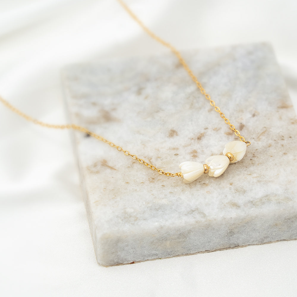 Mother Of Pearl Pikake Necklace