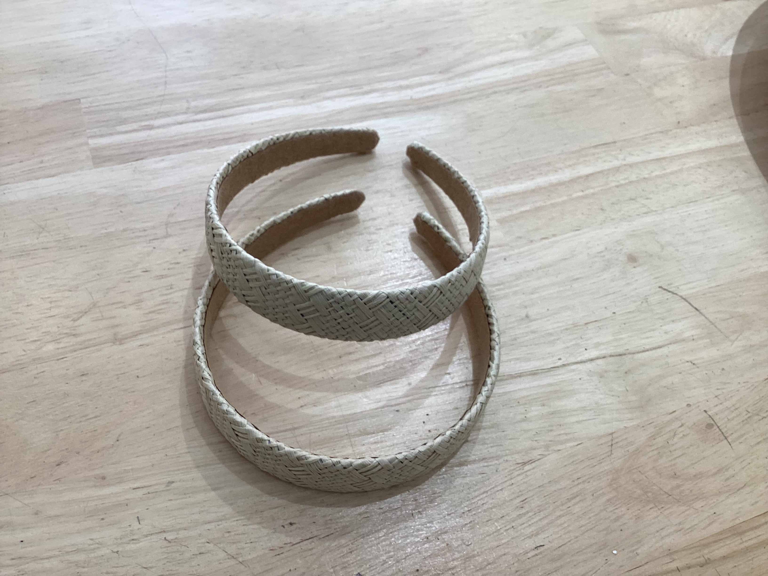 Woven Straw Summer Headband