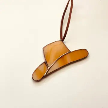 Stained Glass Cowboy Hat/Boot