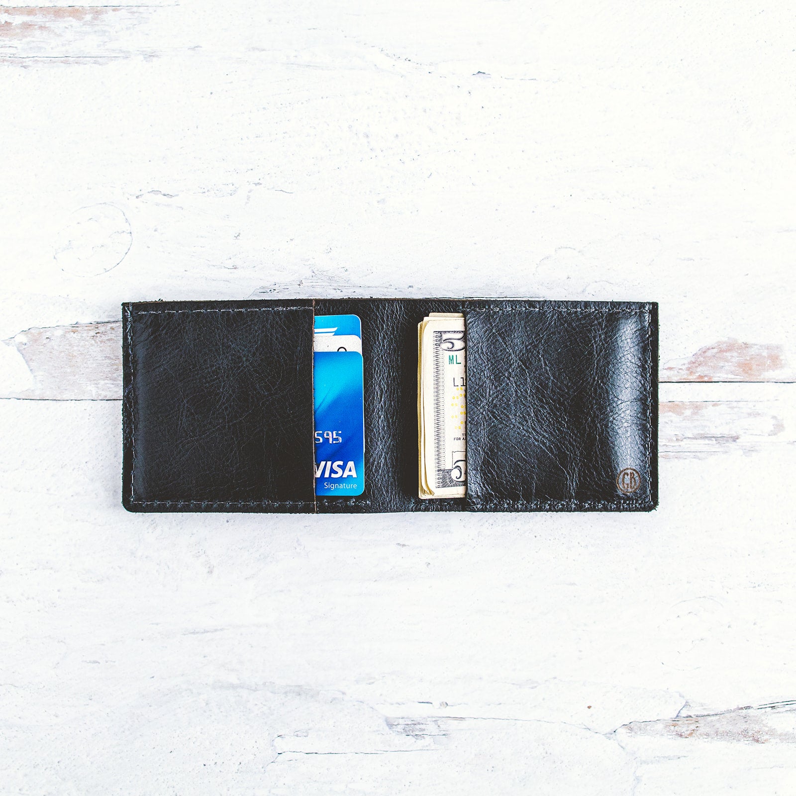 Bifold Leather Wallet - Customizable