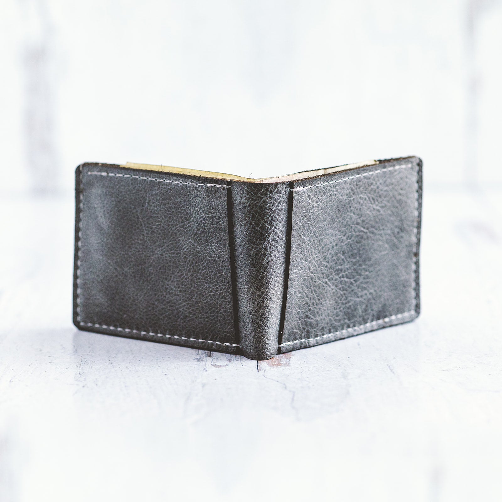Bifold Leather Wallet - Customizable