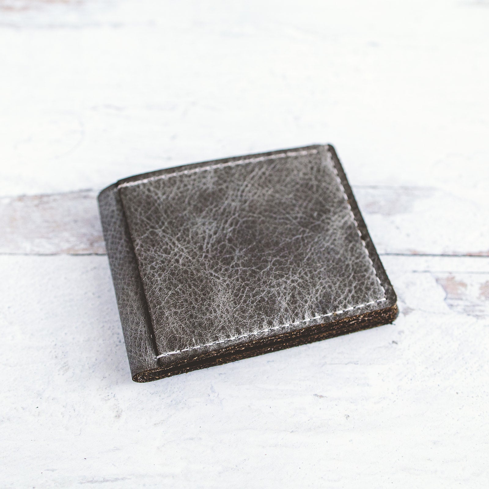 Bifold Leather Wallet - Customizable