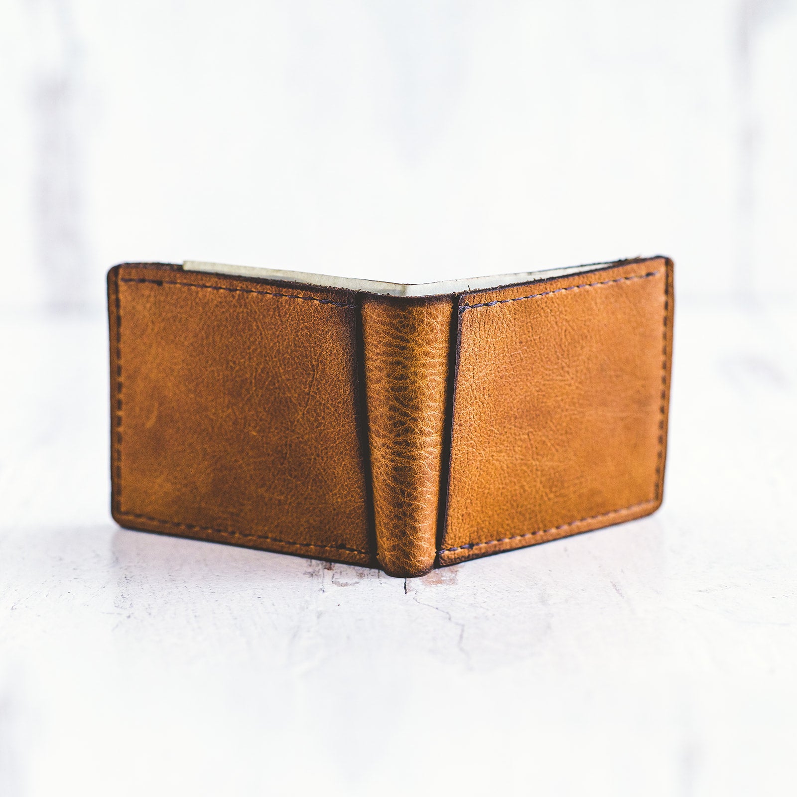Bifold Leather Wallet - Customizable