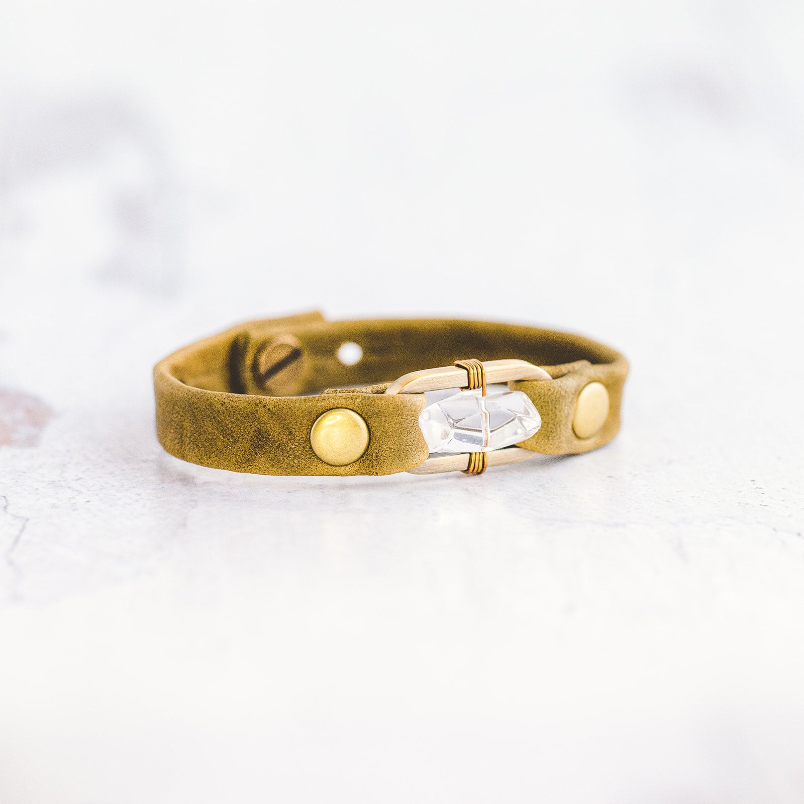 Delight Bracelet - Antique Brass