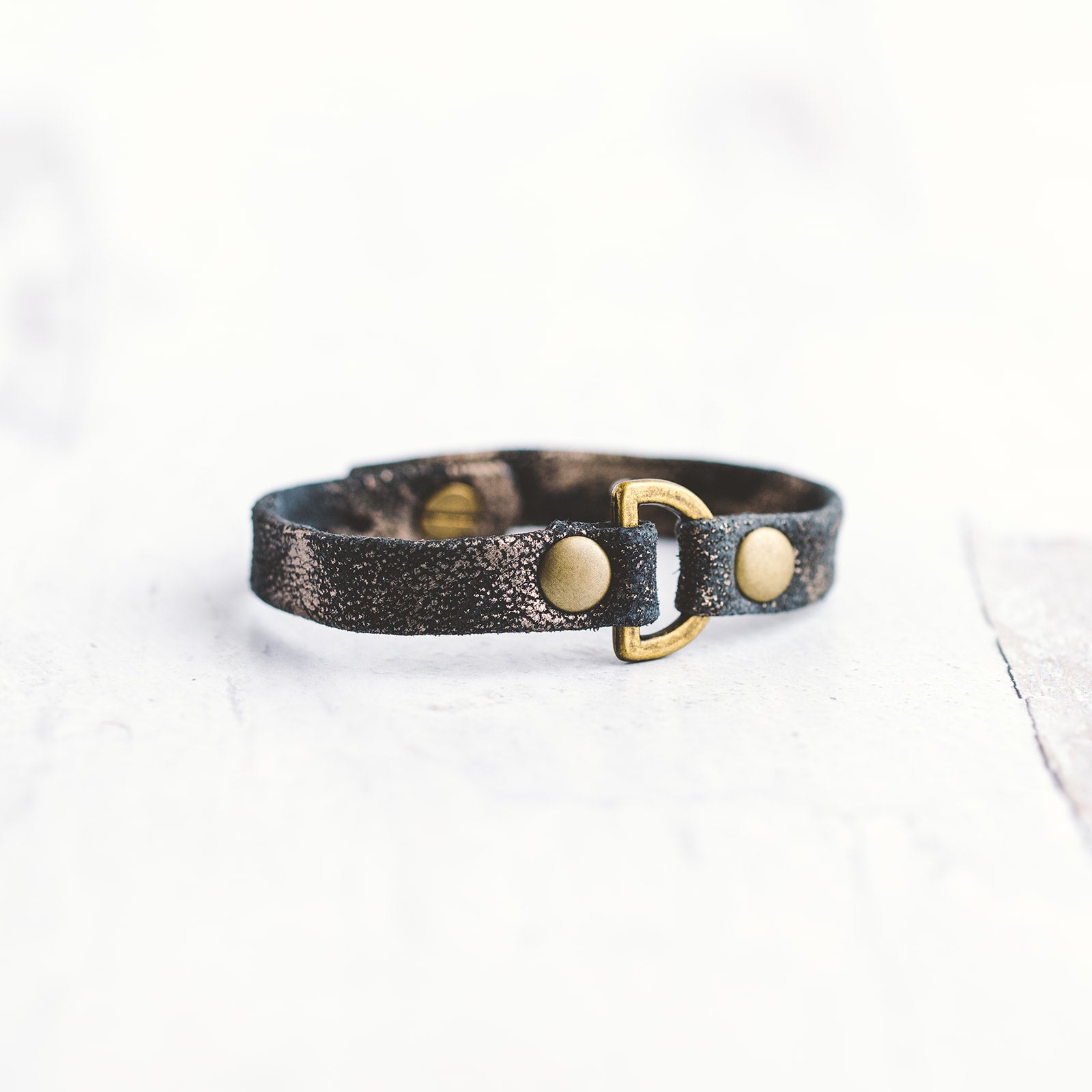 Do Good Bracelet - Antique Brass