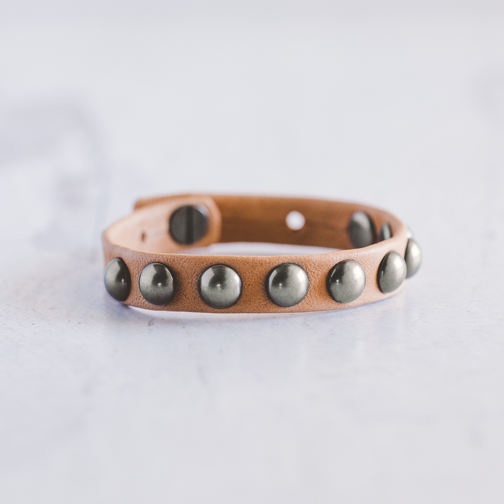 Dotty Bracelet - Brushed Silver