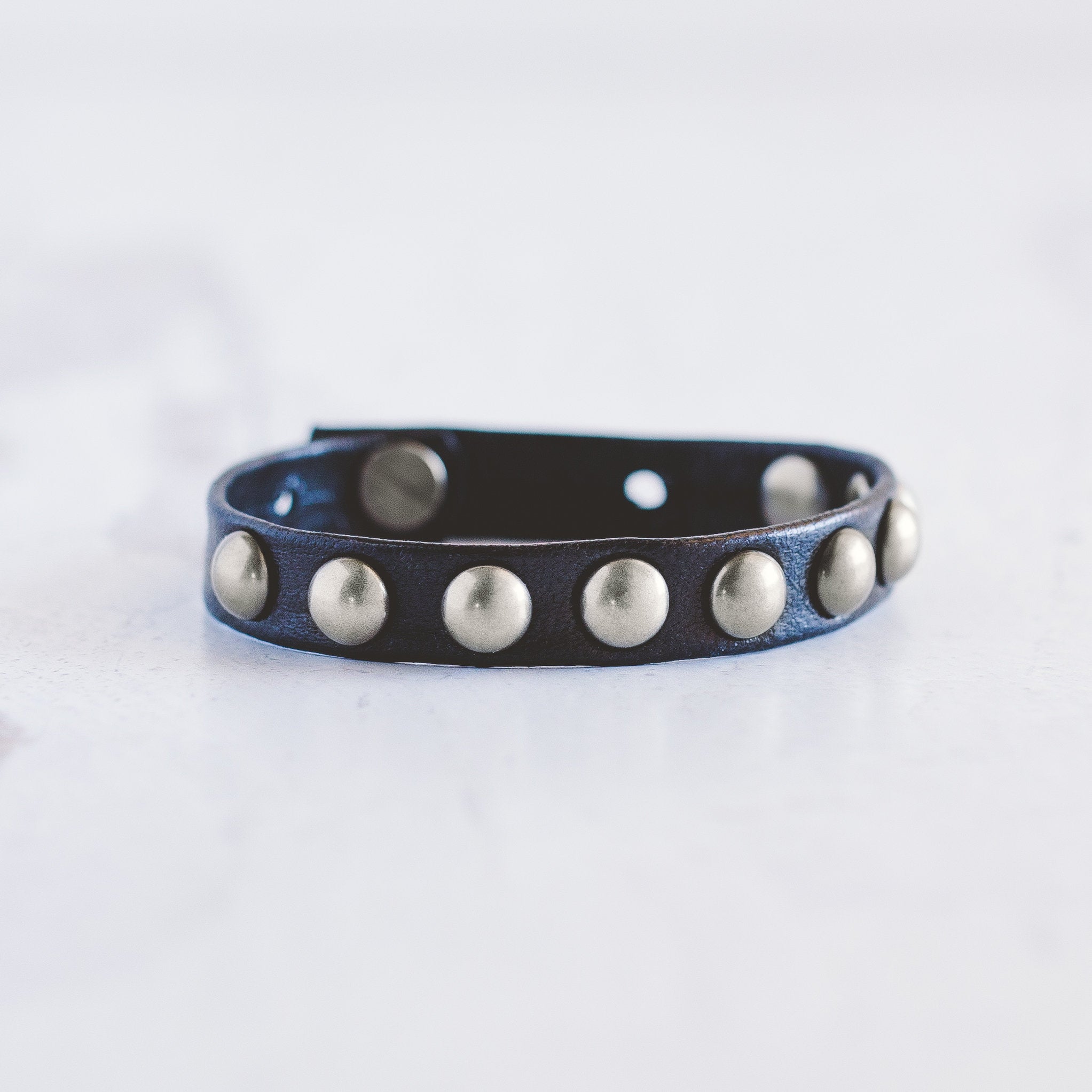 Dotty Bracelet - Brushed Silver