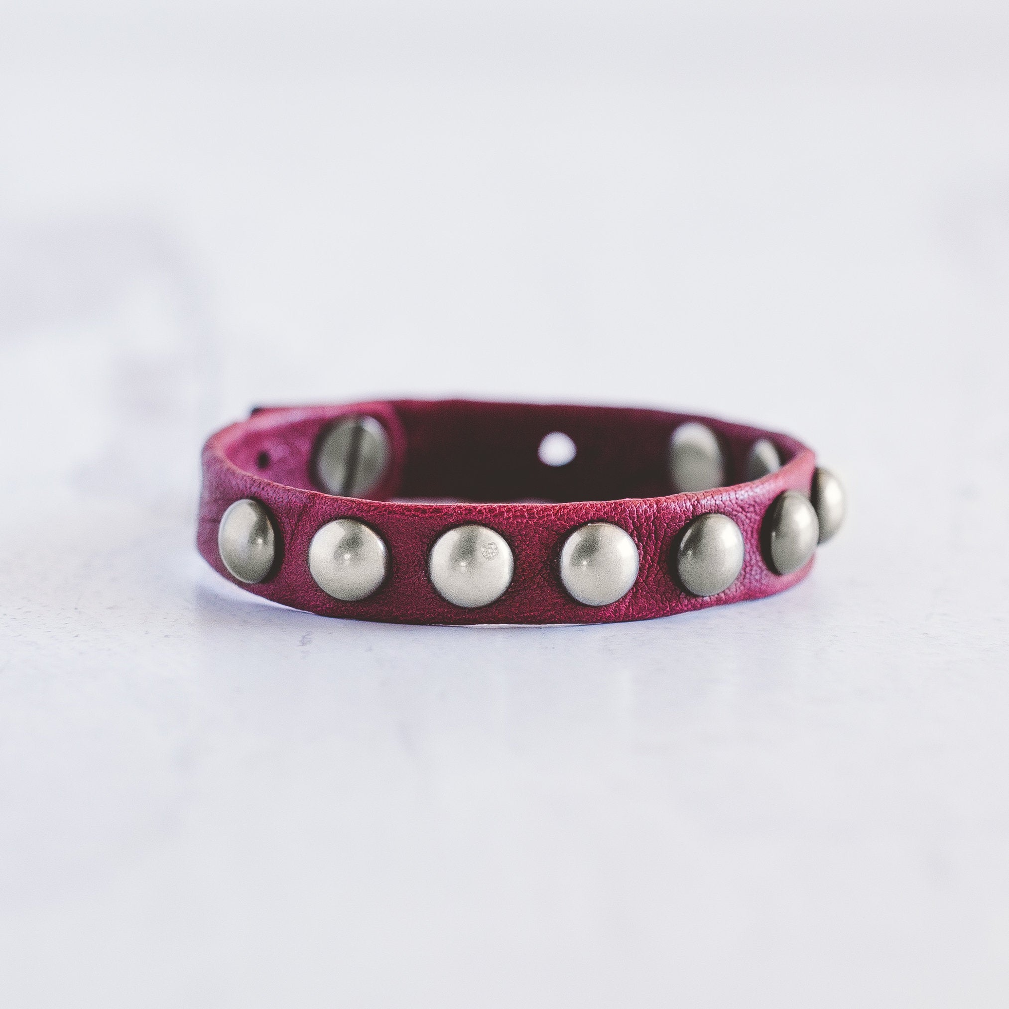 Dotty Bracelet - Brushed Silver