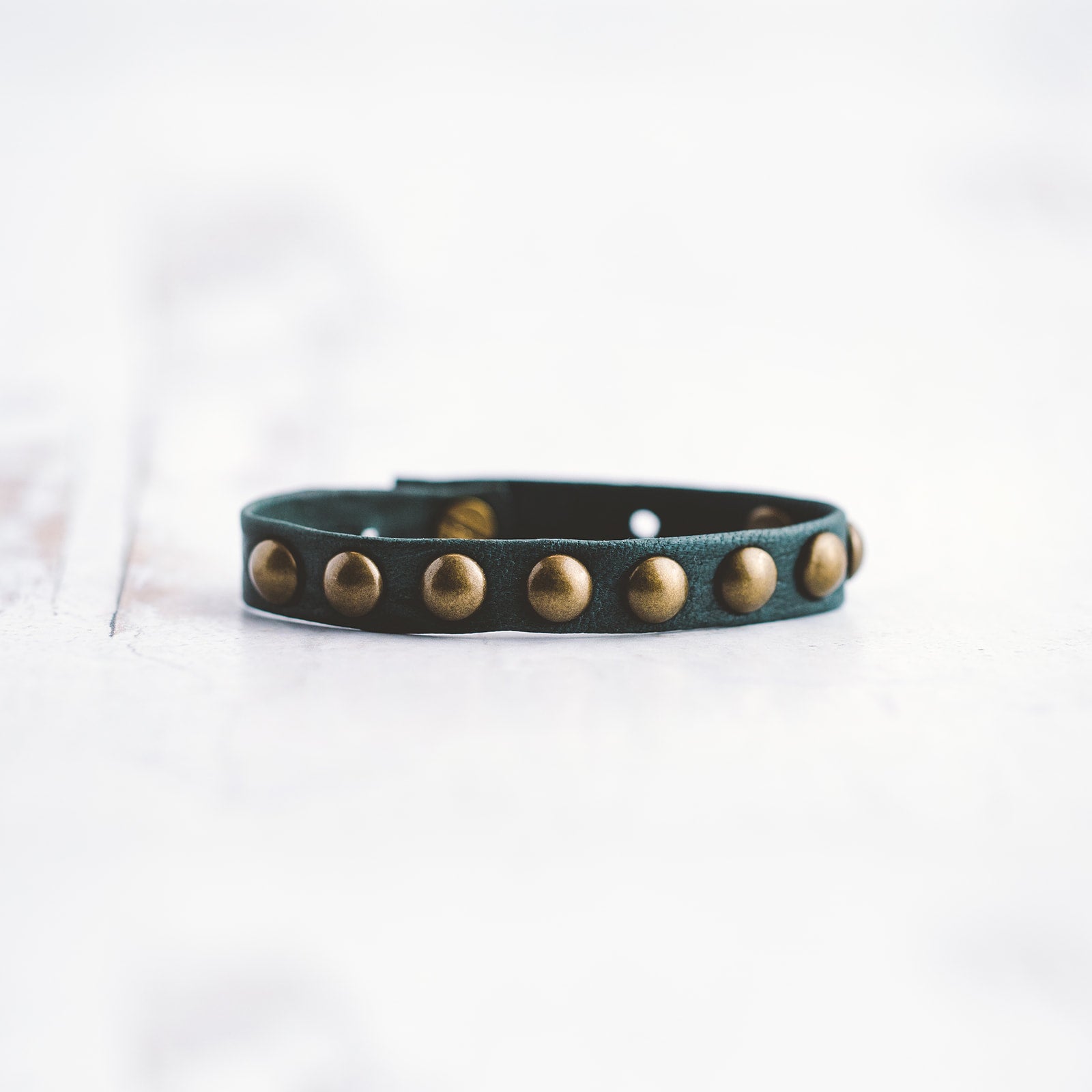 Dotty Bracelet  - Antique Brass