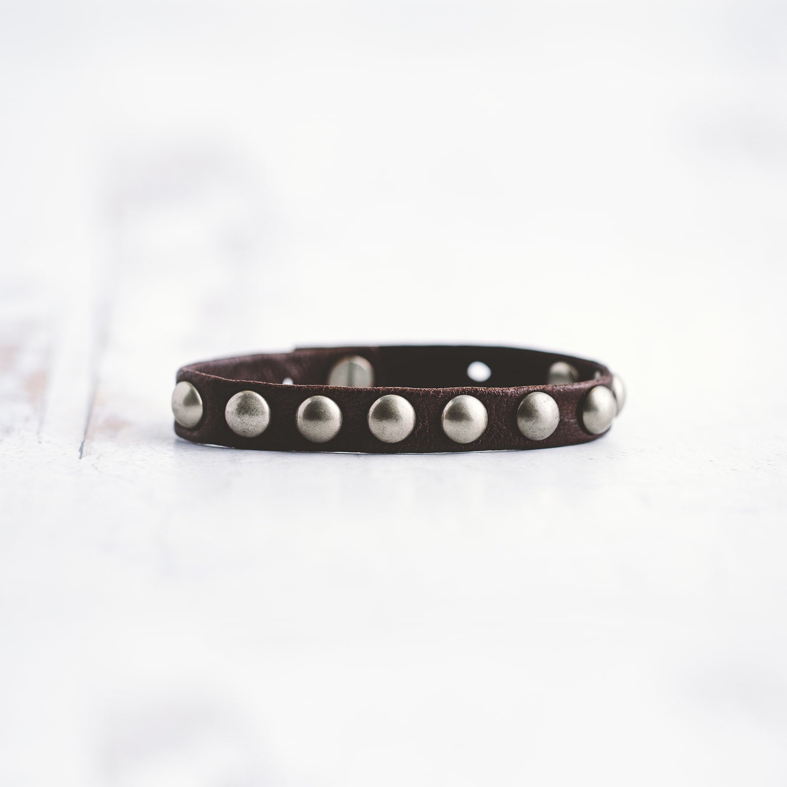 Dotty Bracelet - Brushed Silver