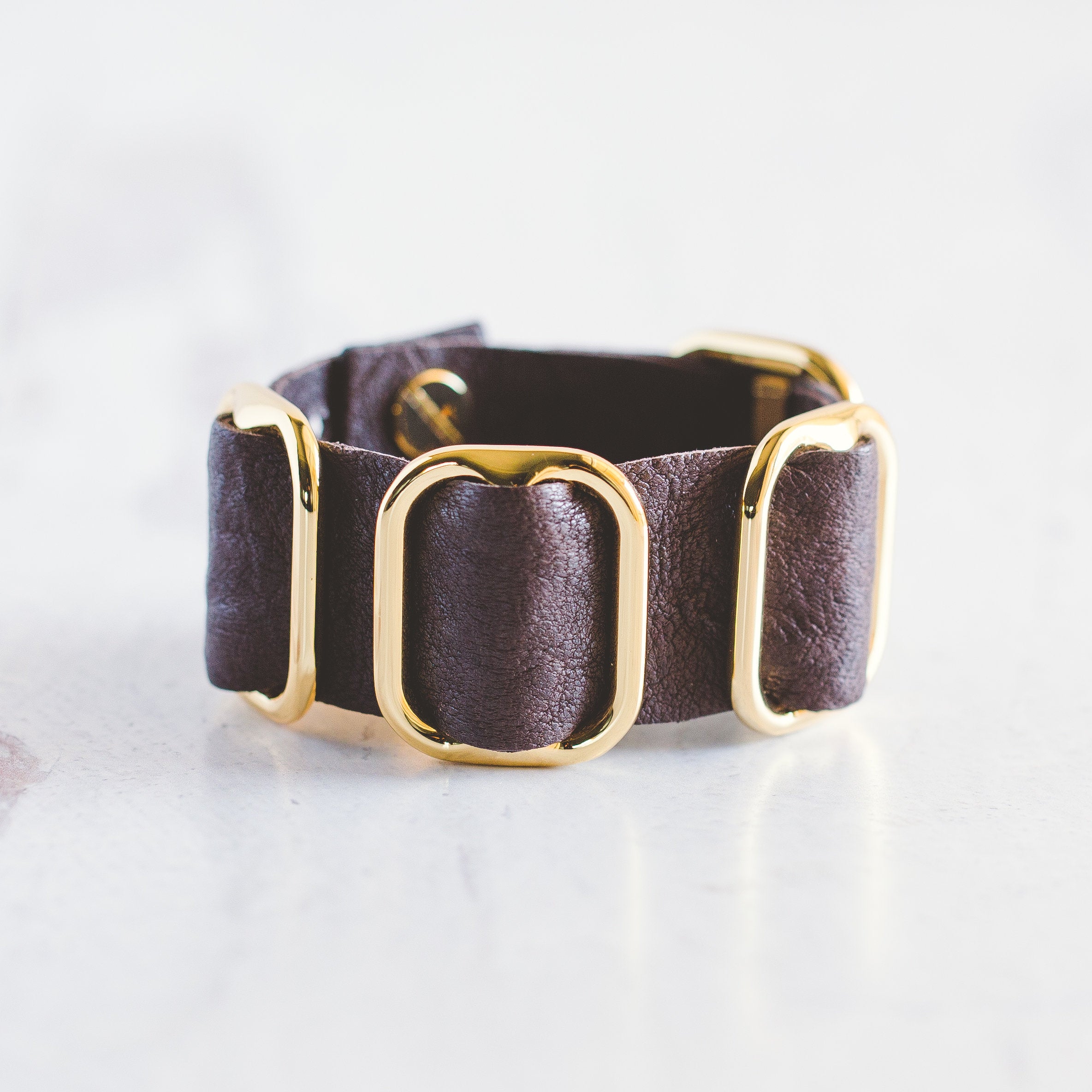 Fancy Cuff Bracelet - Gold