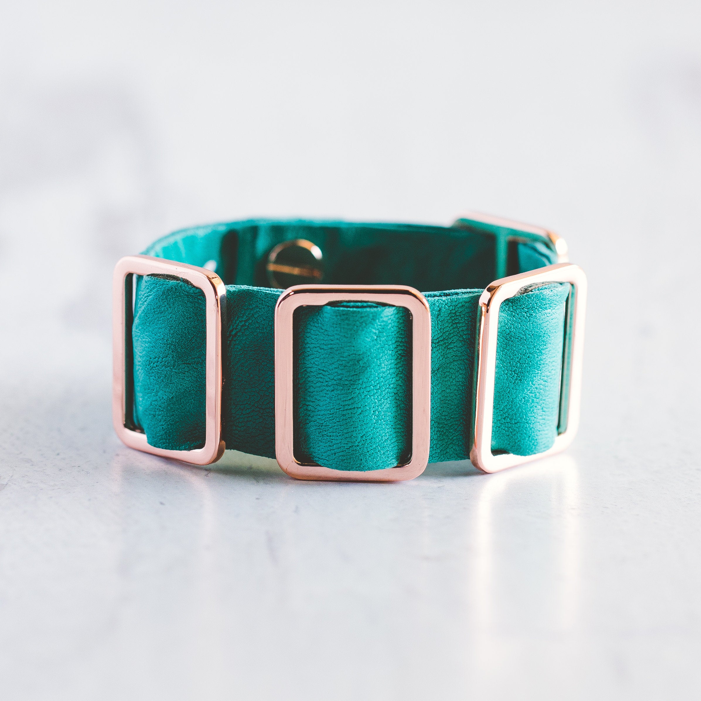 Fancy Cuff Bracelet - Rose Gold