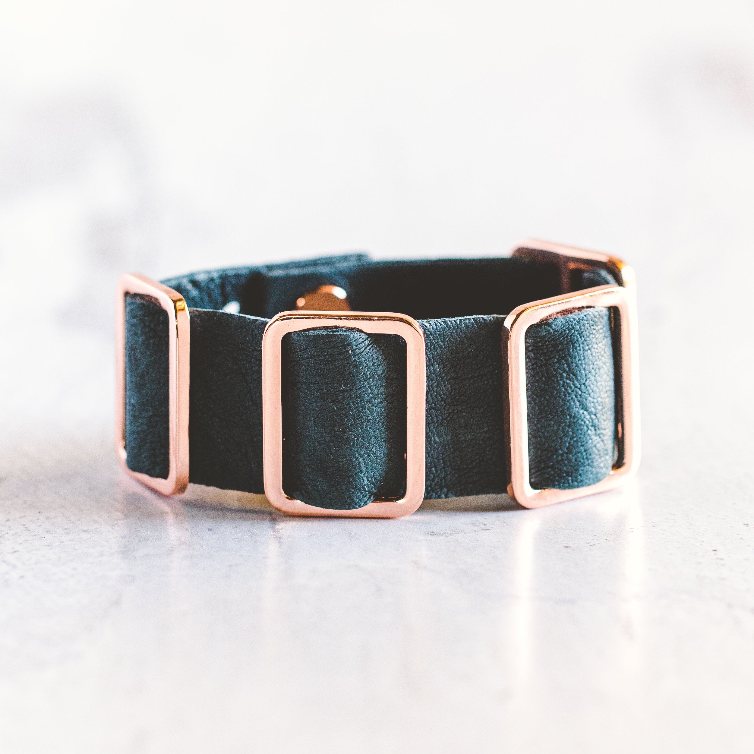 Fancy Cuff Bracelet - Rose Gold