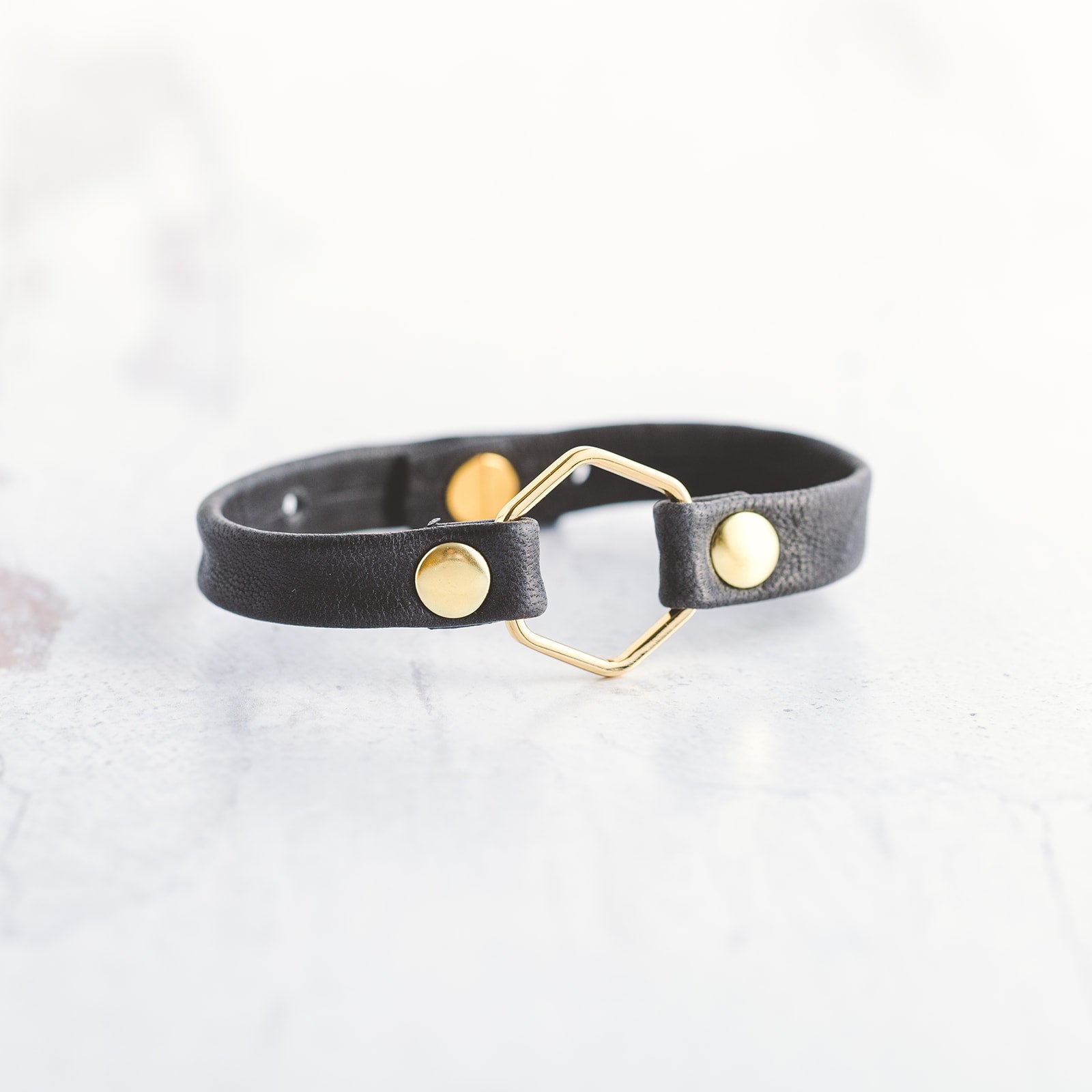 Honeycomb Bracelet-Gold