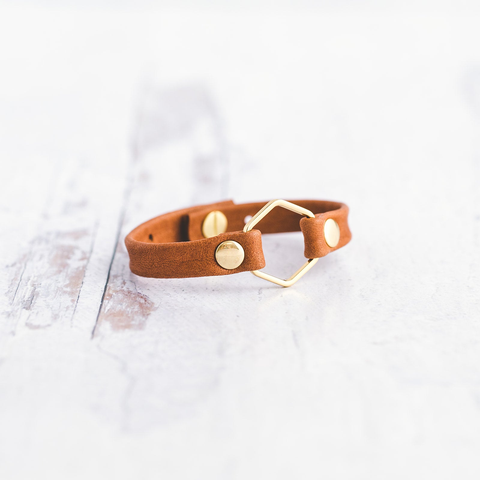 Honeycomb Bracelet-Gold