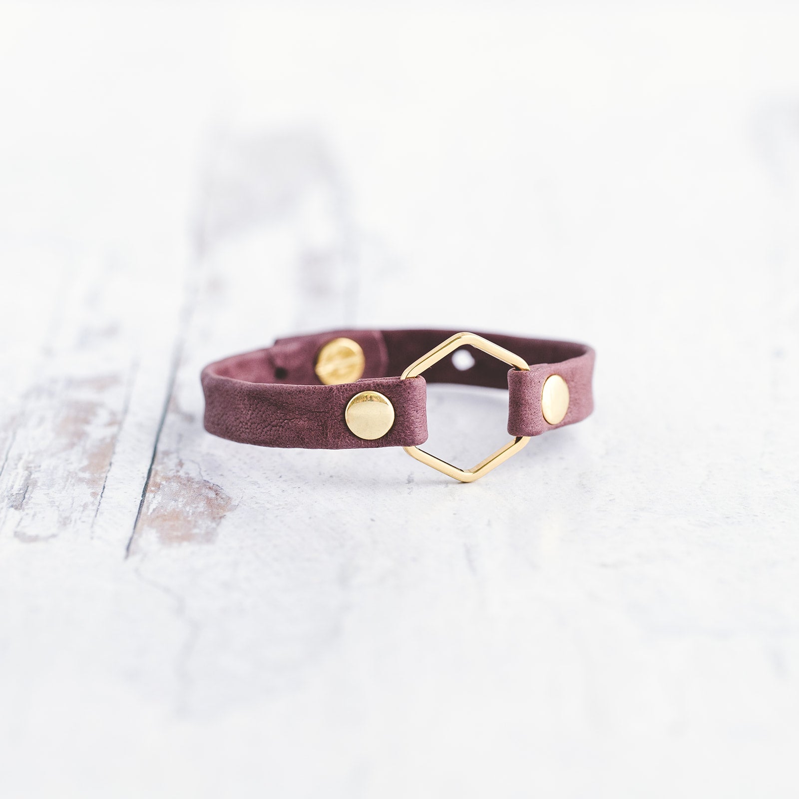 Honeycomb Bracelet-Gold