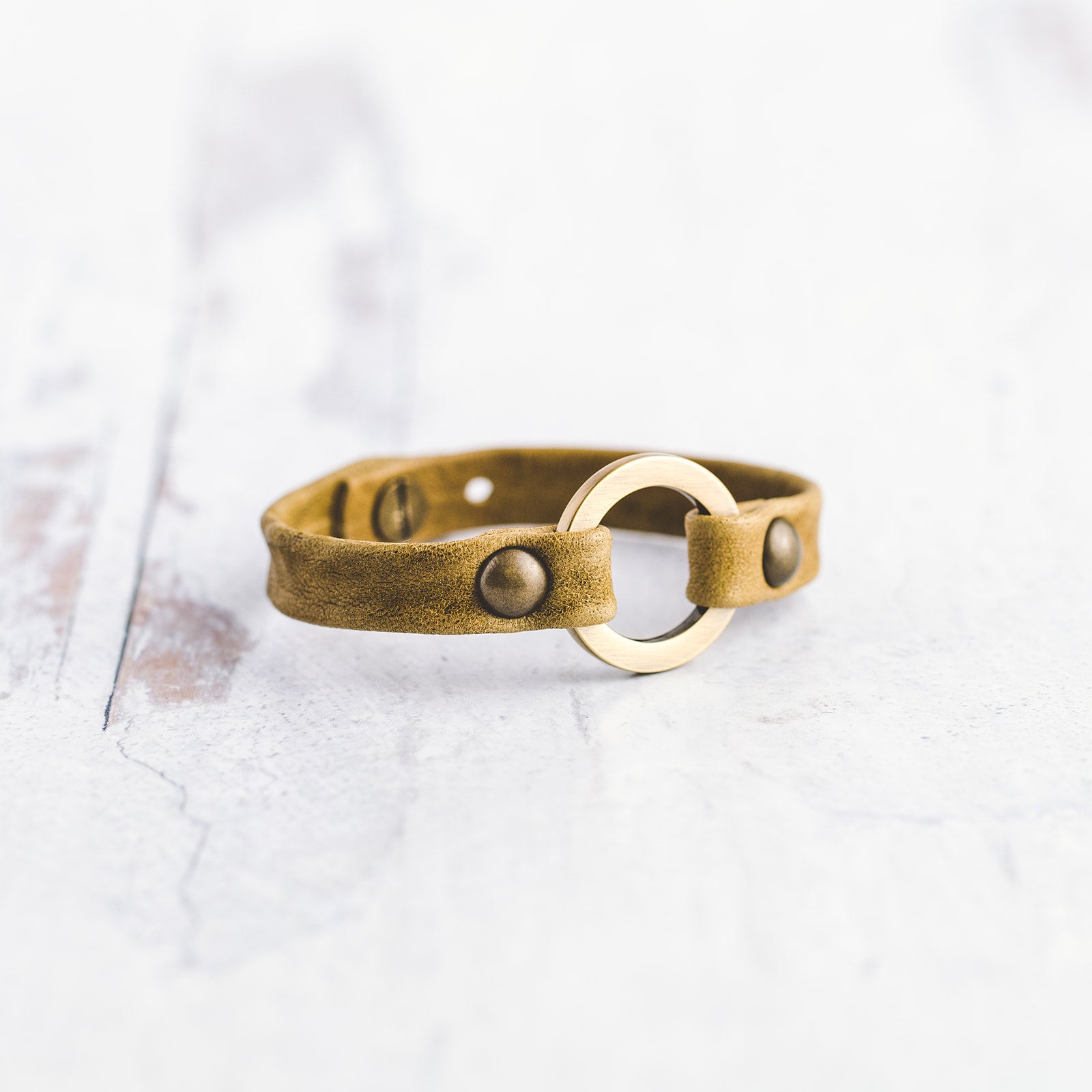 One Love Bracelet - Antique Brass