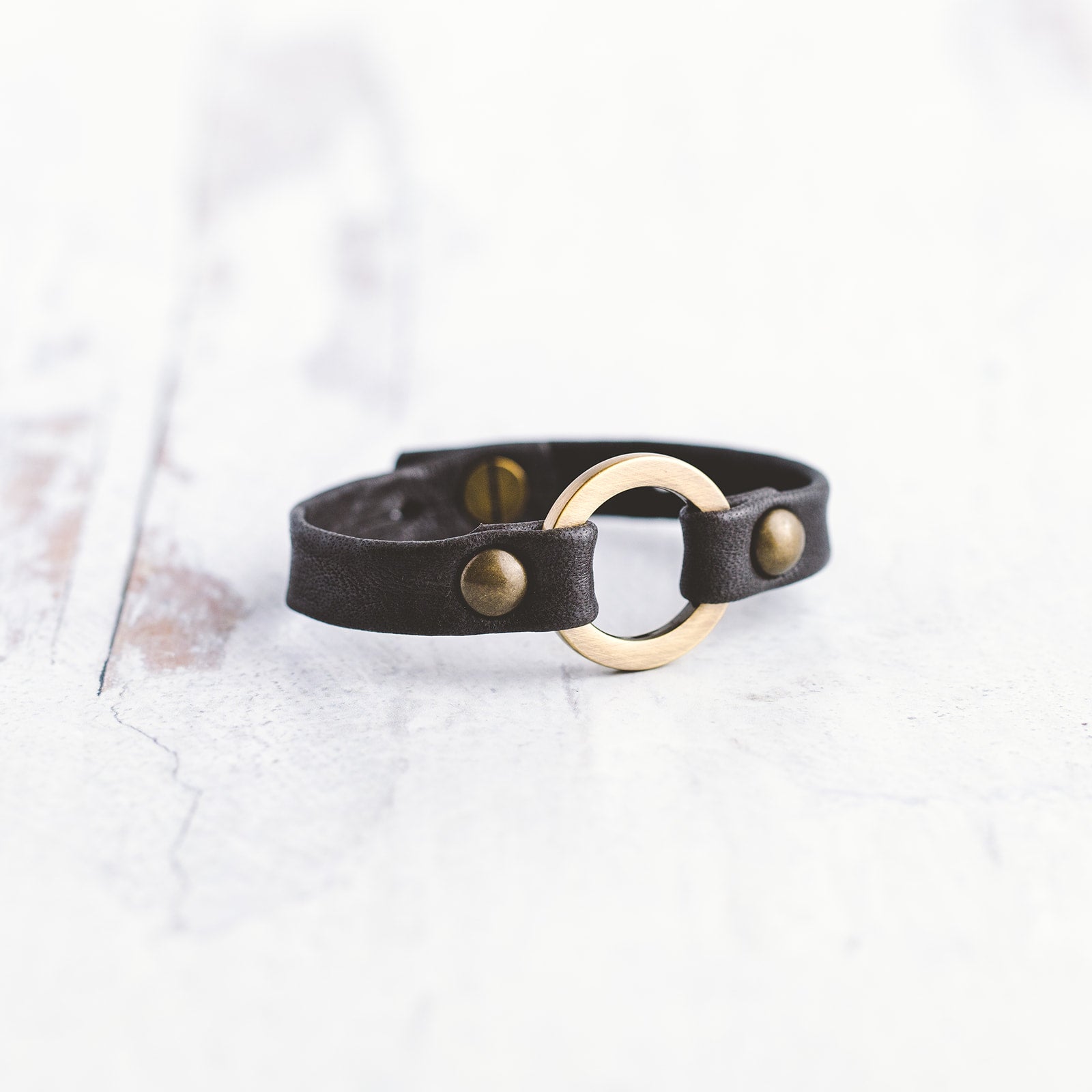 One Love Bracelet - Antique Brass