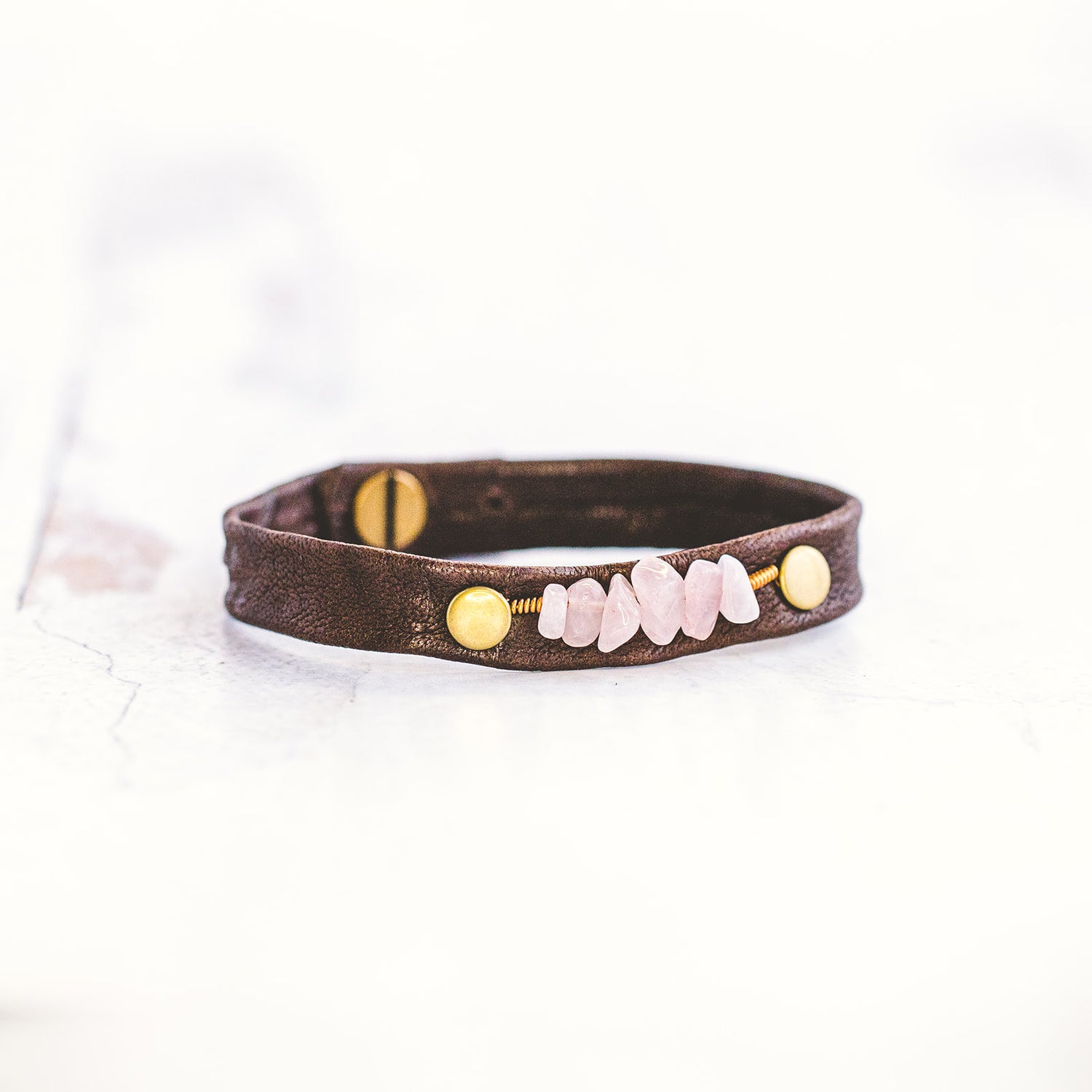 Pebble Bracelet - Antique Brass