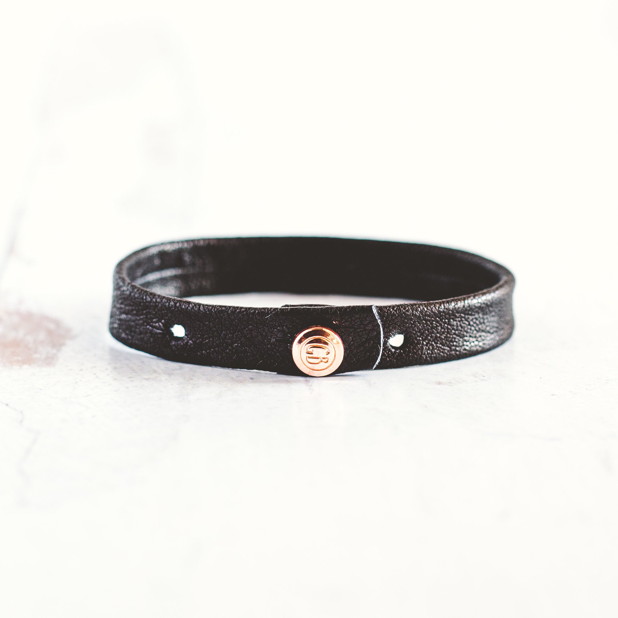 Be the Light Bracelet - Rose Gold - Aquamarine - Limited Edition