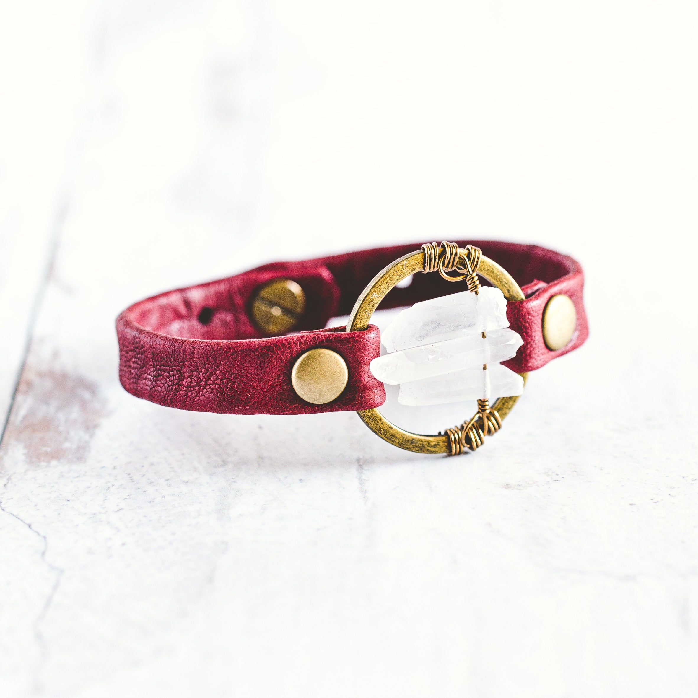 Be the Light Bracelet - Antique Brass