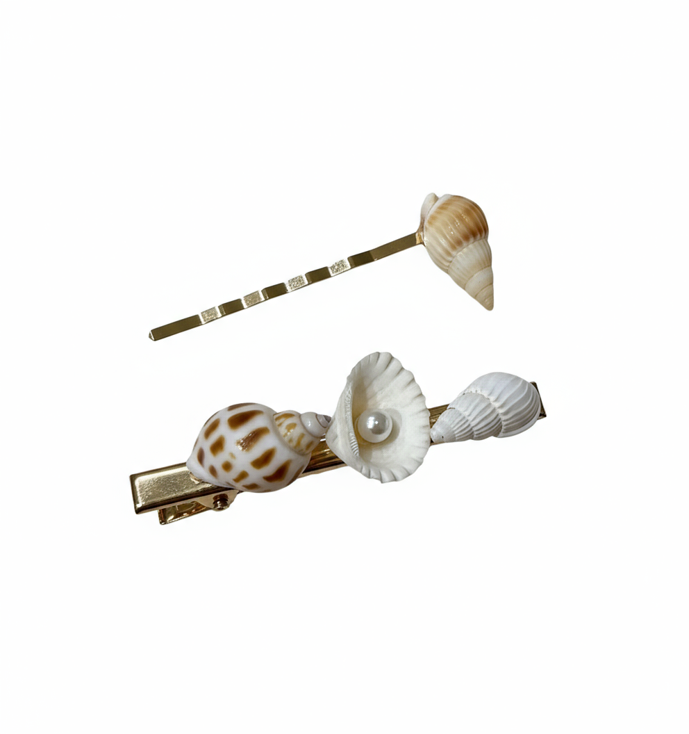 Seashell Hair-clips
