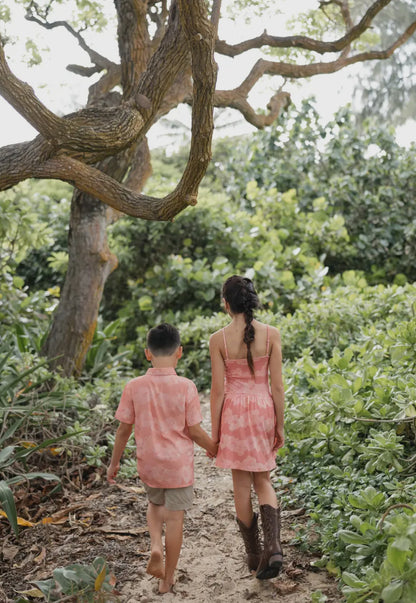 Aloha Shirt boys Sunset