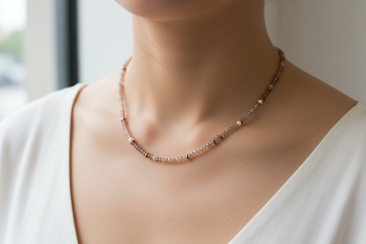 Custom Made Beaded Necklace