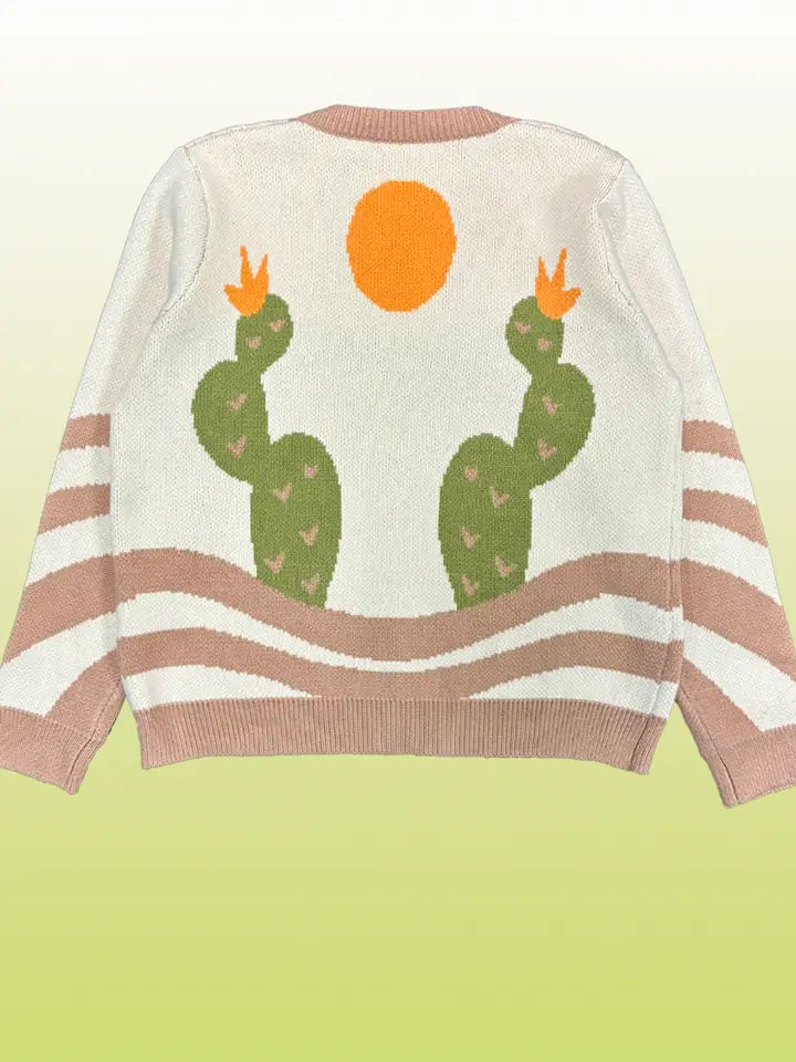 Desert Cactus Cardigan