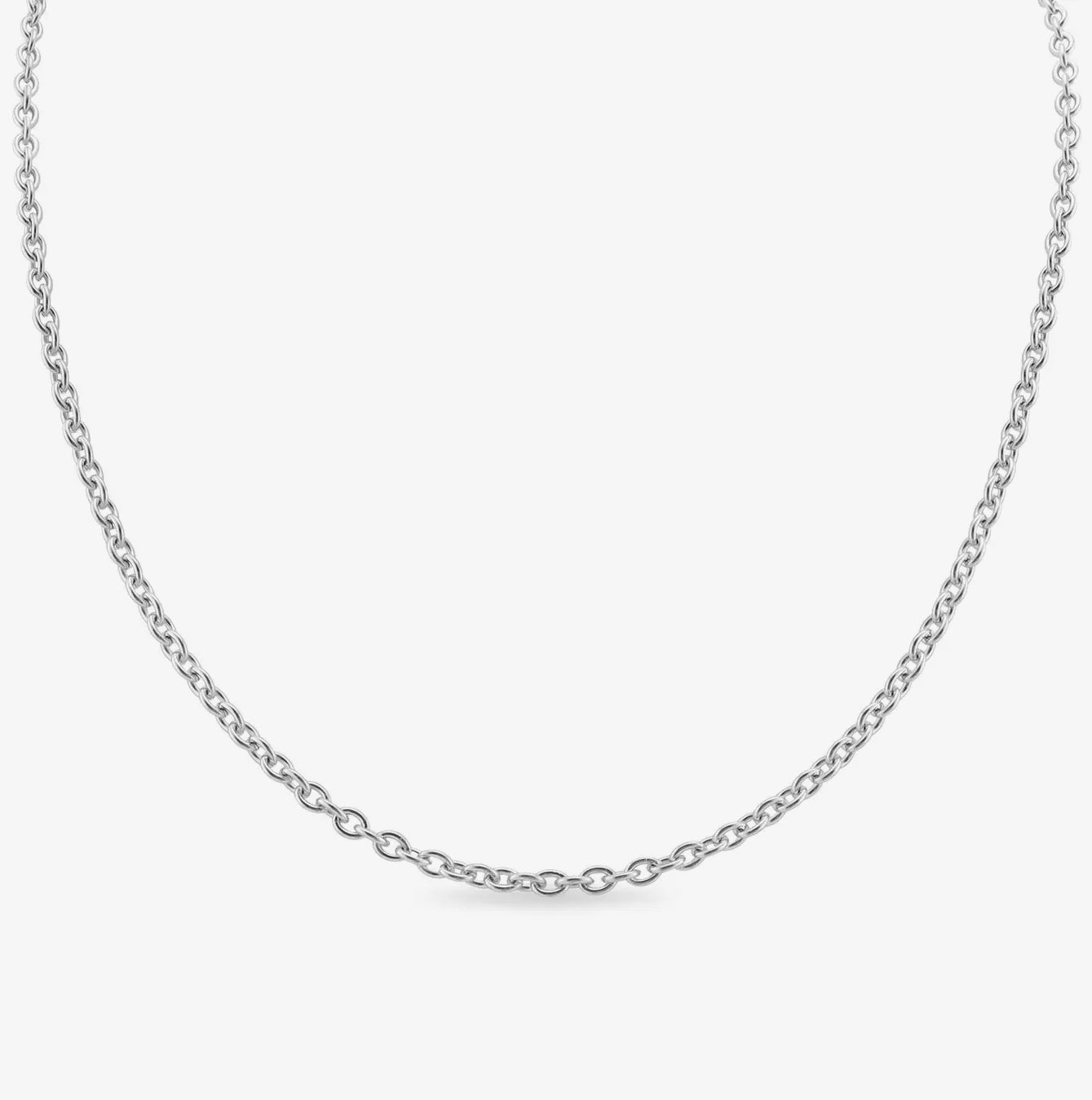 18K Gold PVD Stainless Steel Loop Cable Chain Necklace