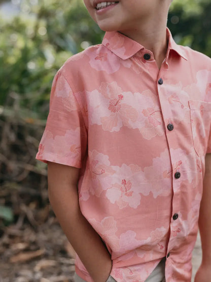 Aloha Shirt boys Sunset