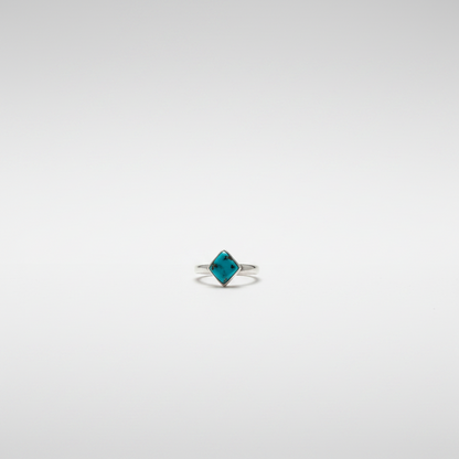 One Of A Kind Rings - Turquoise Diamond Pinky