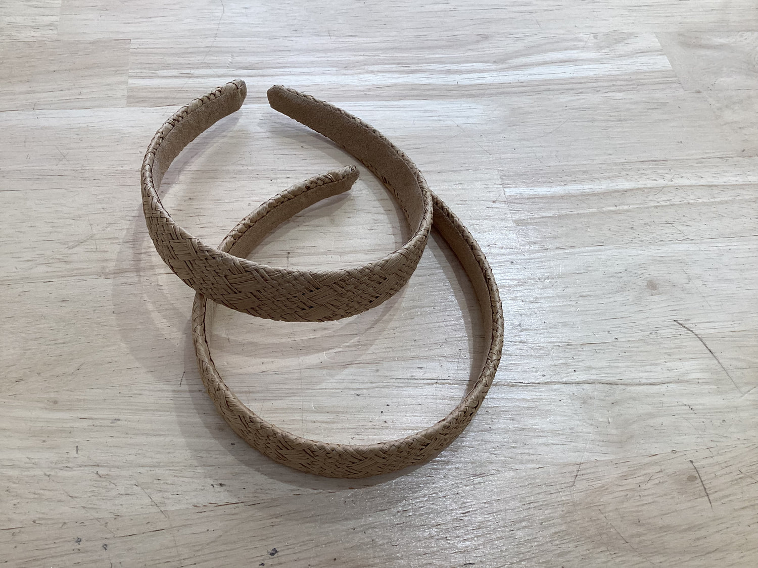 Woven Straw Summer Headband
