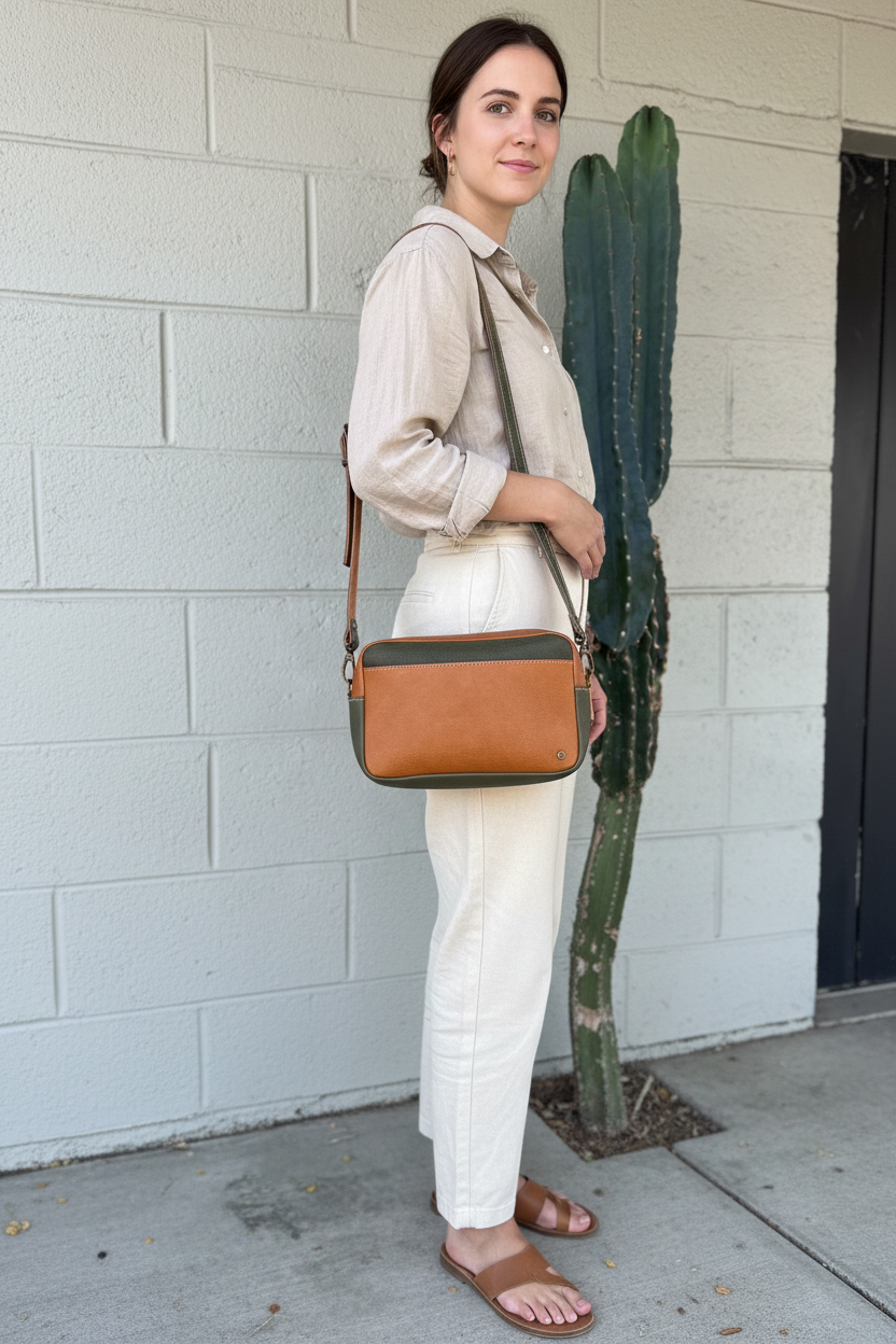 Mia Leather Toaster Bag