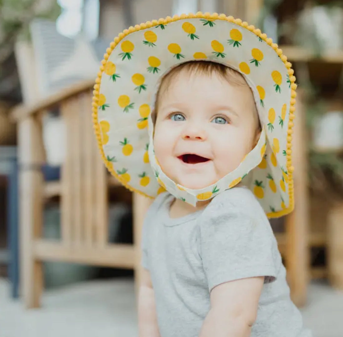 Baby Sun Hat - Pineapple