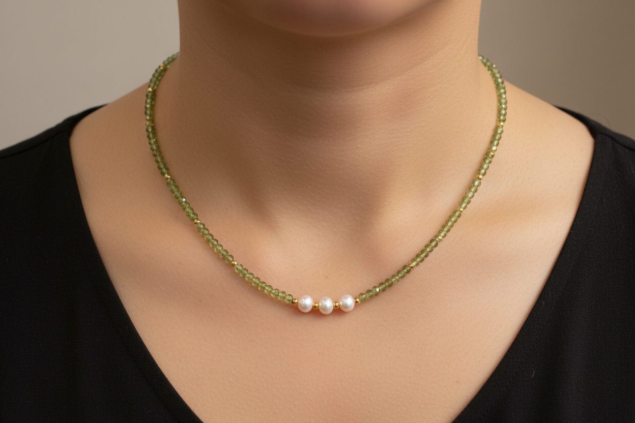 Custom Made Beaded Necklace