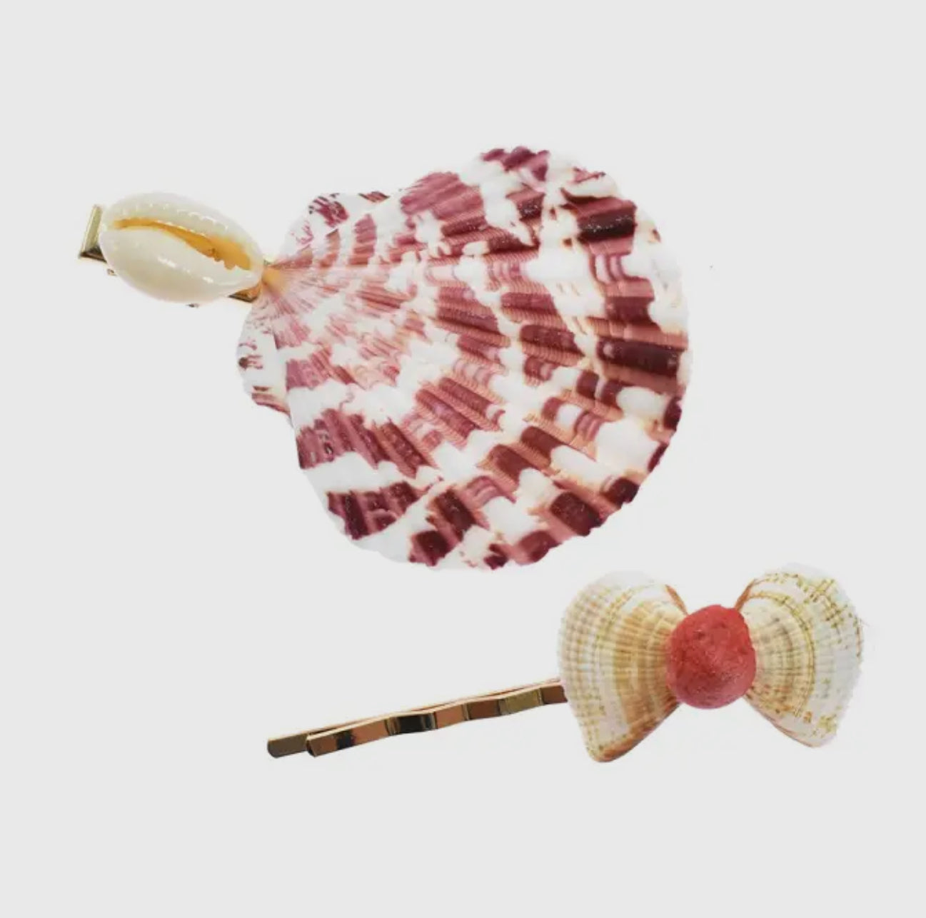 Seashell Hair-clips