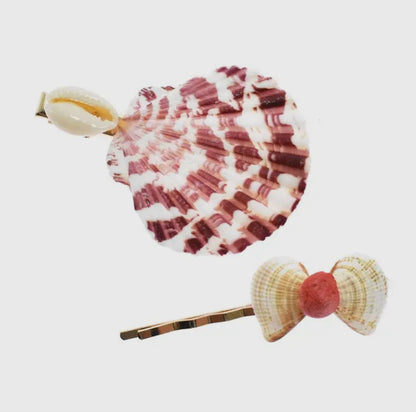 Seashell Hair-clips