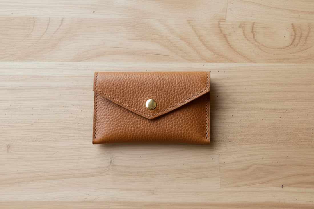 Card Wallet With Snap