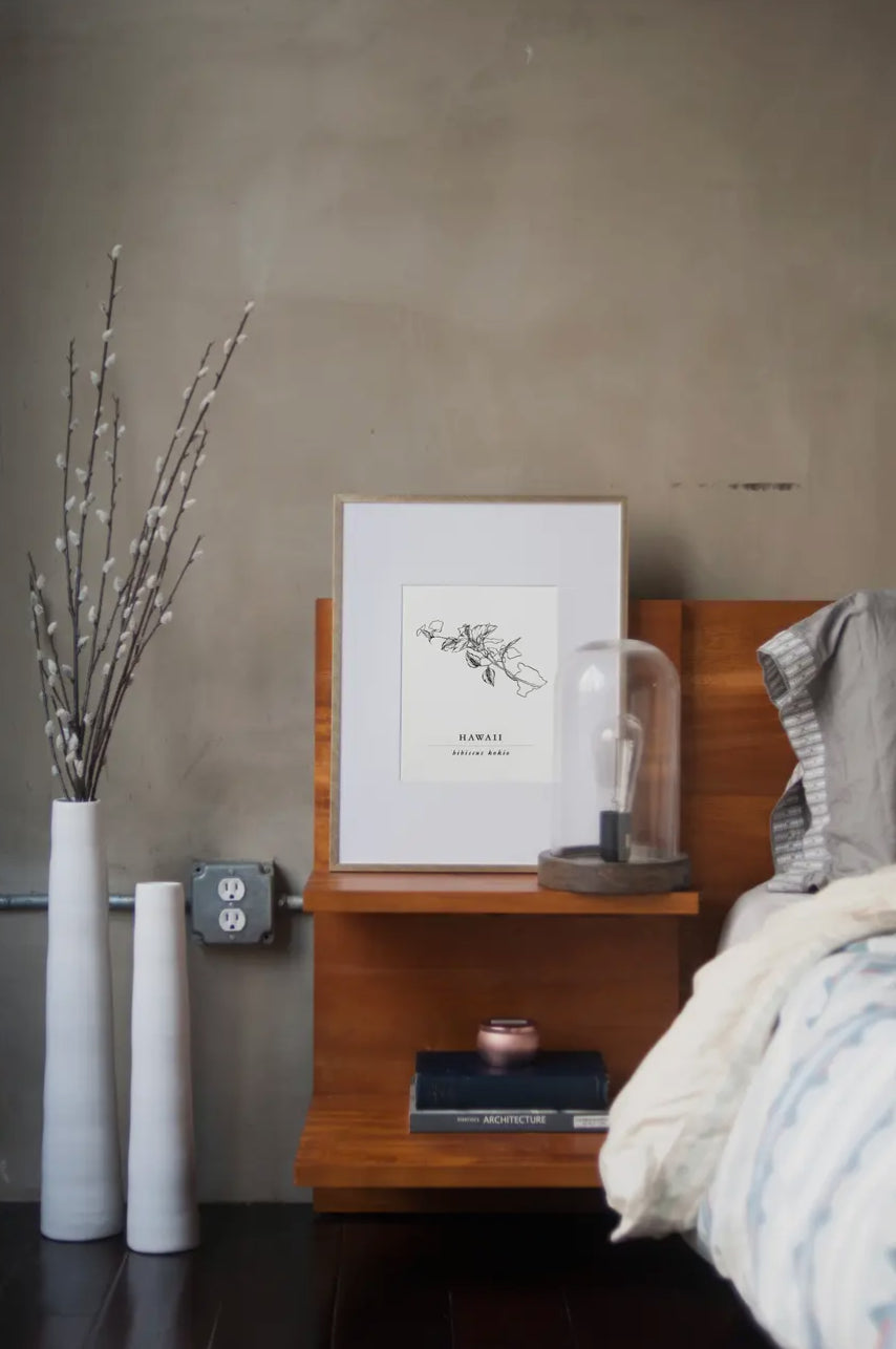 Hawaii Yellow Hibiscus Art Print