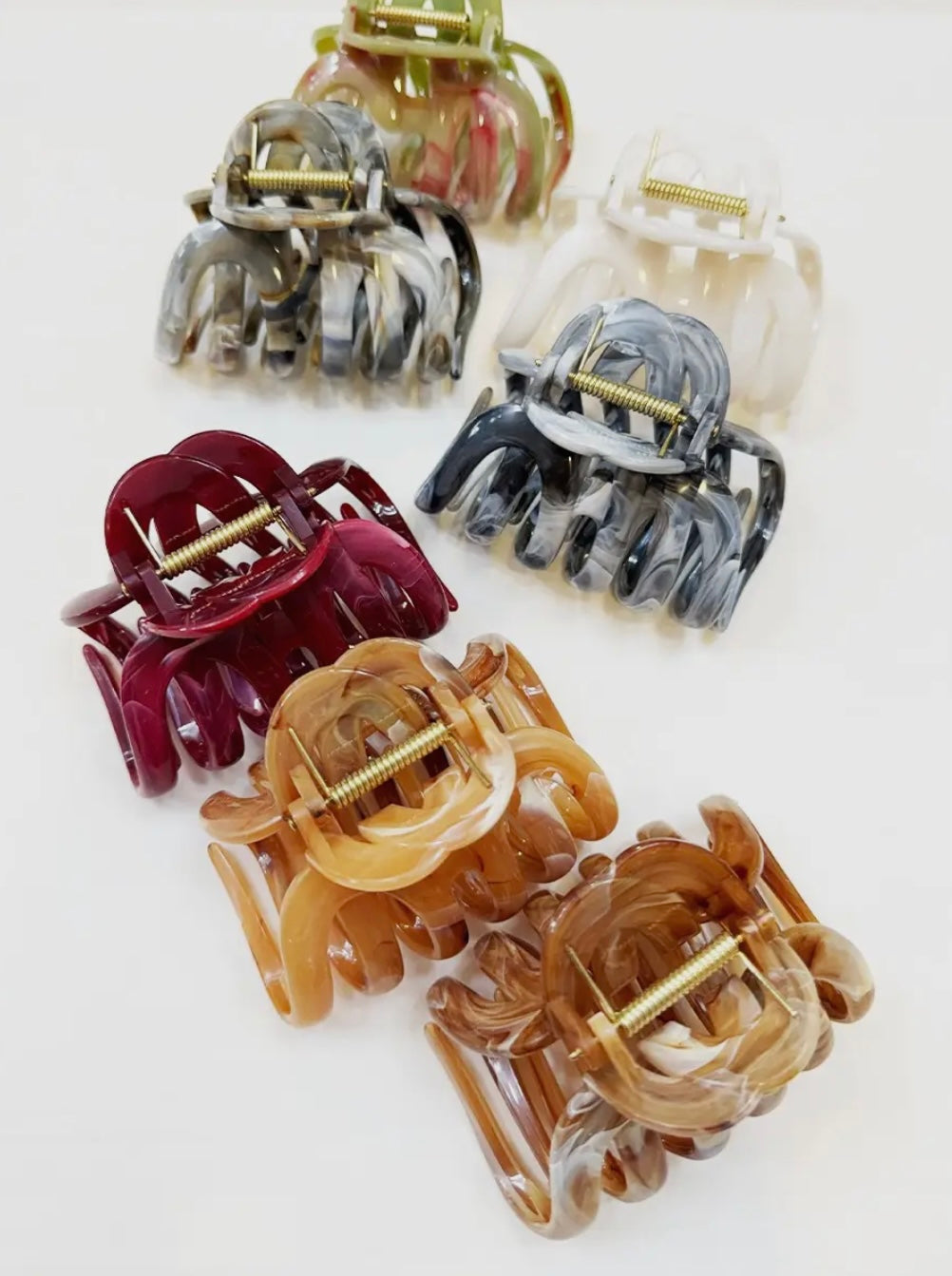 Jumbo Acetate Octopus Hair Claw