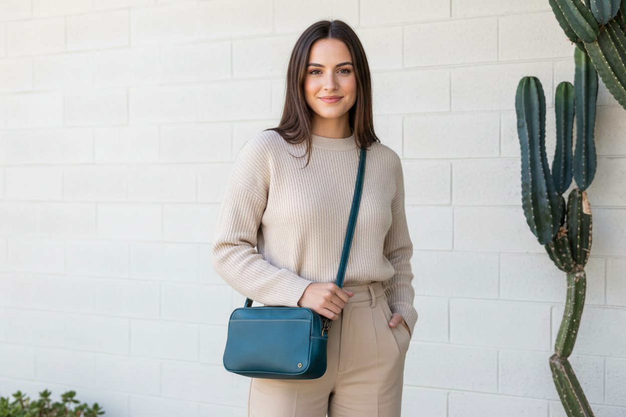 Mia Leather Toaster Bag